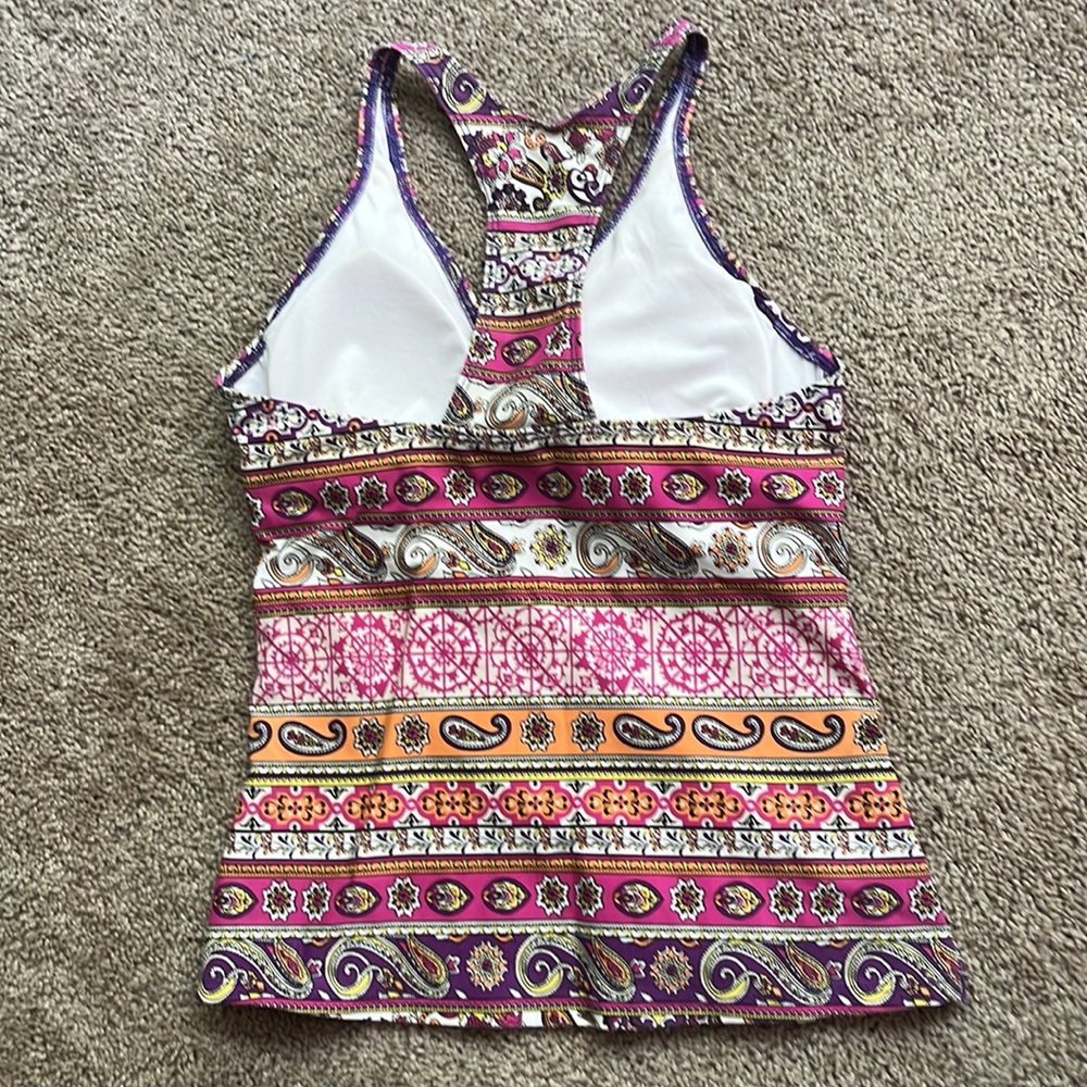 2/$25 bundle - Women's racer back tankini top - Picture 2 of 3